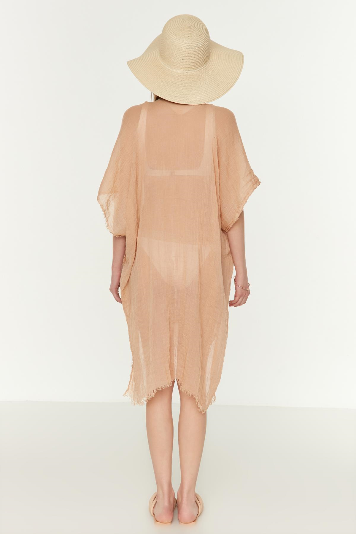 Lightweight Cover Up - Beige