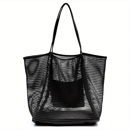 Waterproof Mesh Tote Bag - Large Capacity