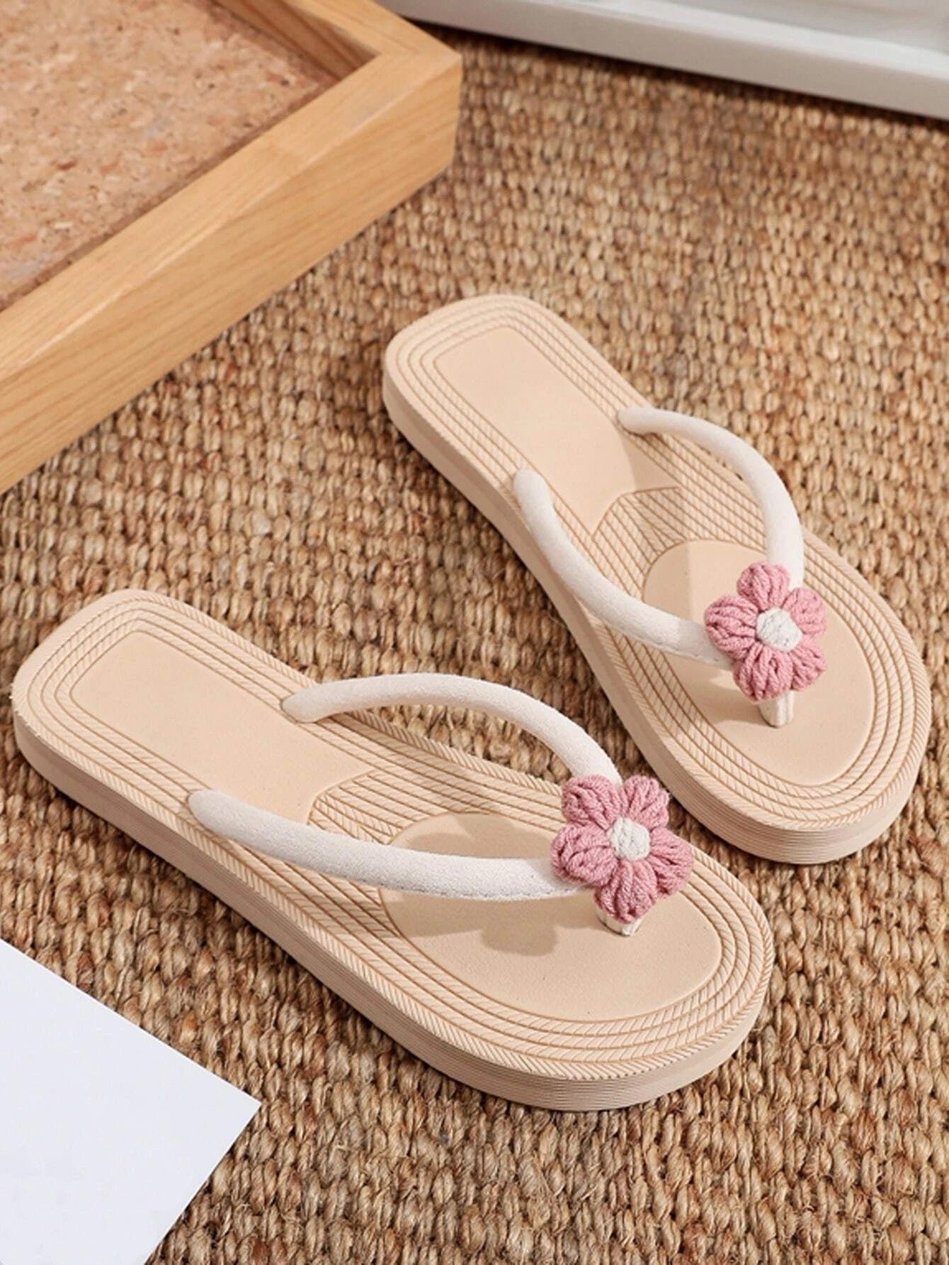 Flower Flip Flops