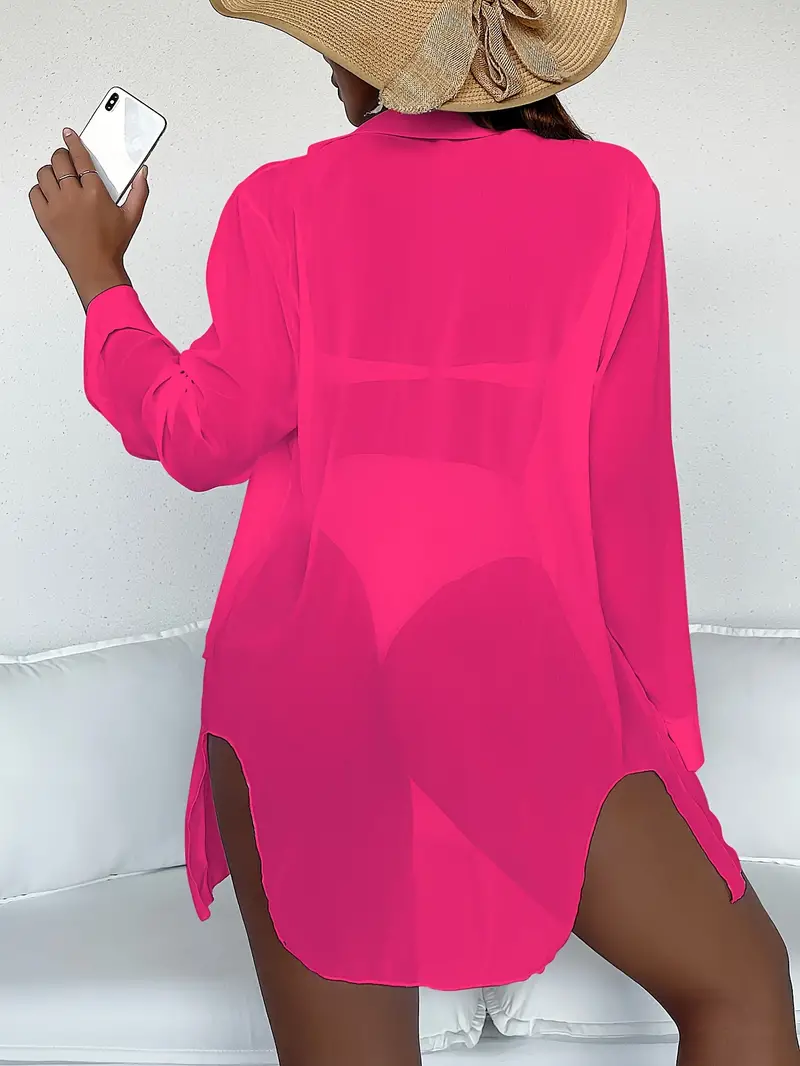 Neon Cover up Shirt